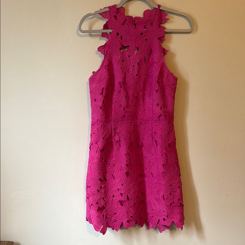 SAYLOR Pink Floral Mini Dress